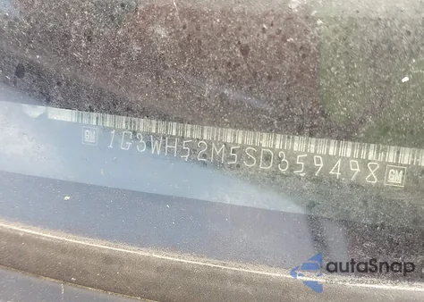 1995 Oldsmobile Cutlass Supreme Sl из США, поврежденный, VIN 1G3WH52M5SD359498